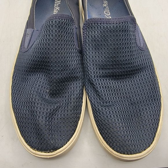 Olukai Lae Ahi Mens 13 Blue Slip On Sneakers Shoes Casual Walking 10443-TFTF main image 11
